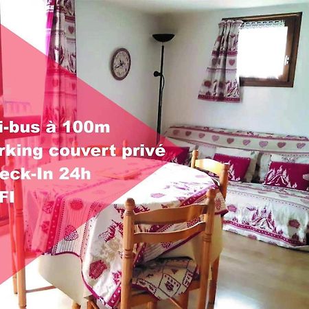Red Apple Carroz Duplex De Charme Wifi Parking Balcon Tv Ski-Bus لي كارو داراش المظهر الخارجي الصورة